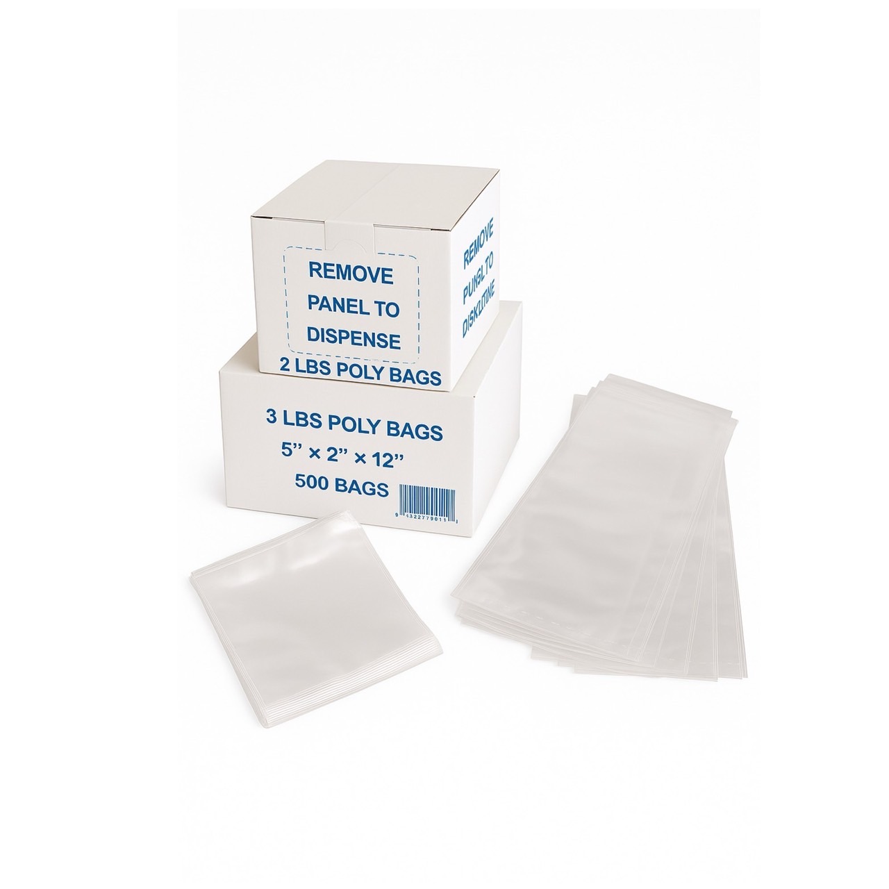 Pound and portion bags for food packaging and bulk storage