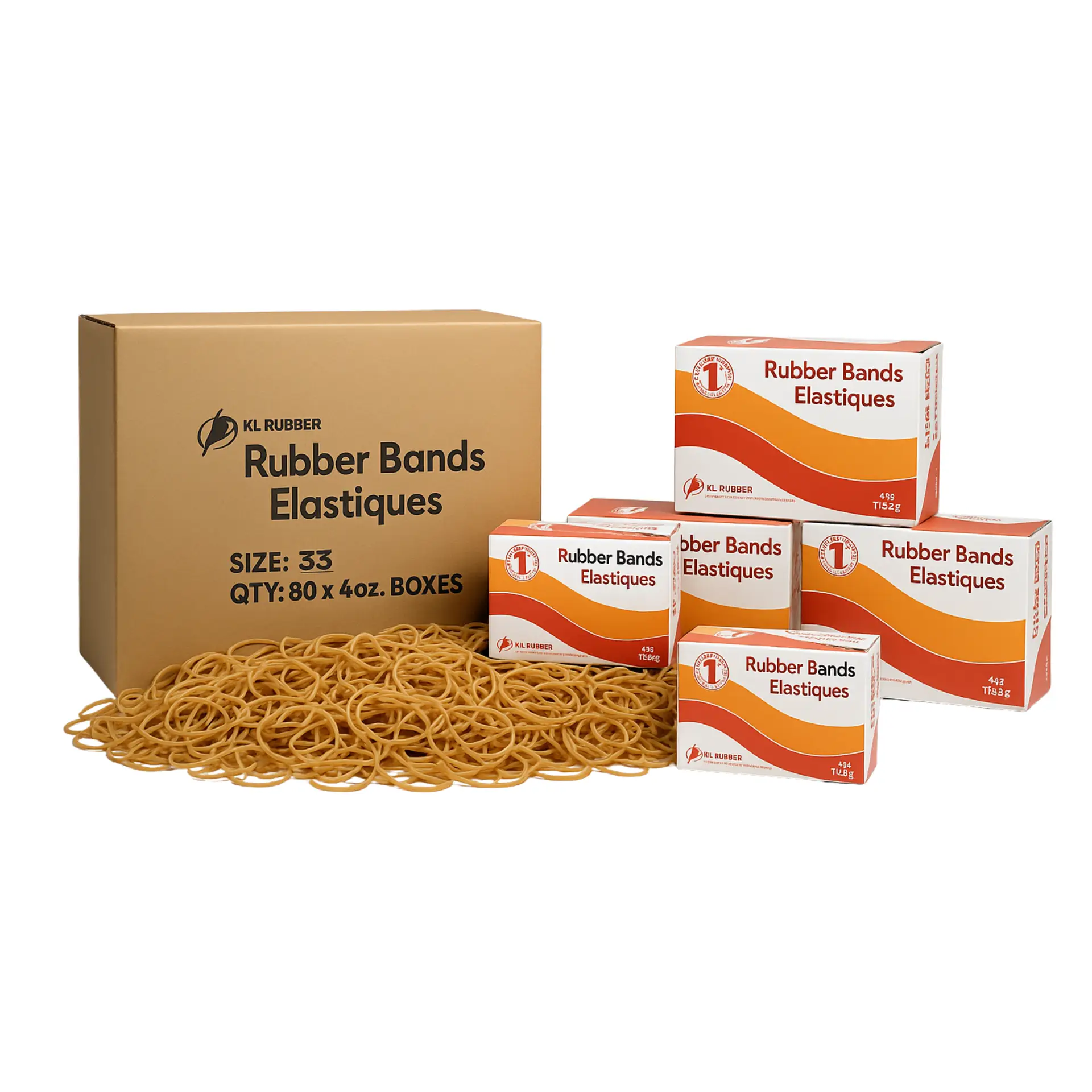 Rubber band supplier in Canada for B2B distributors, wholesale buyers, and packaging companies.