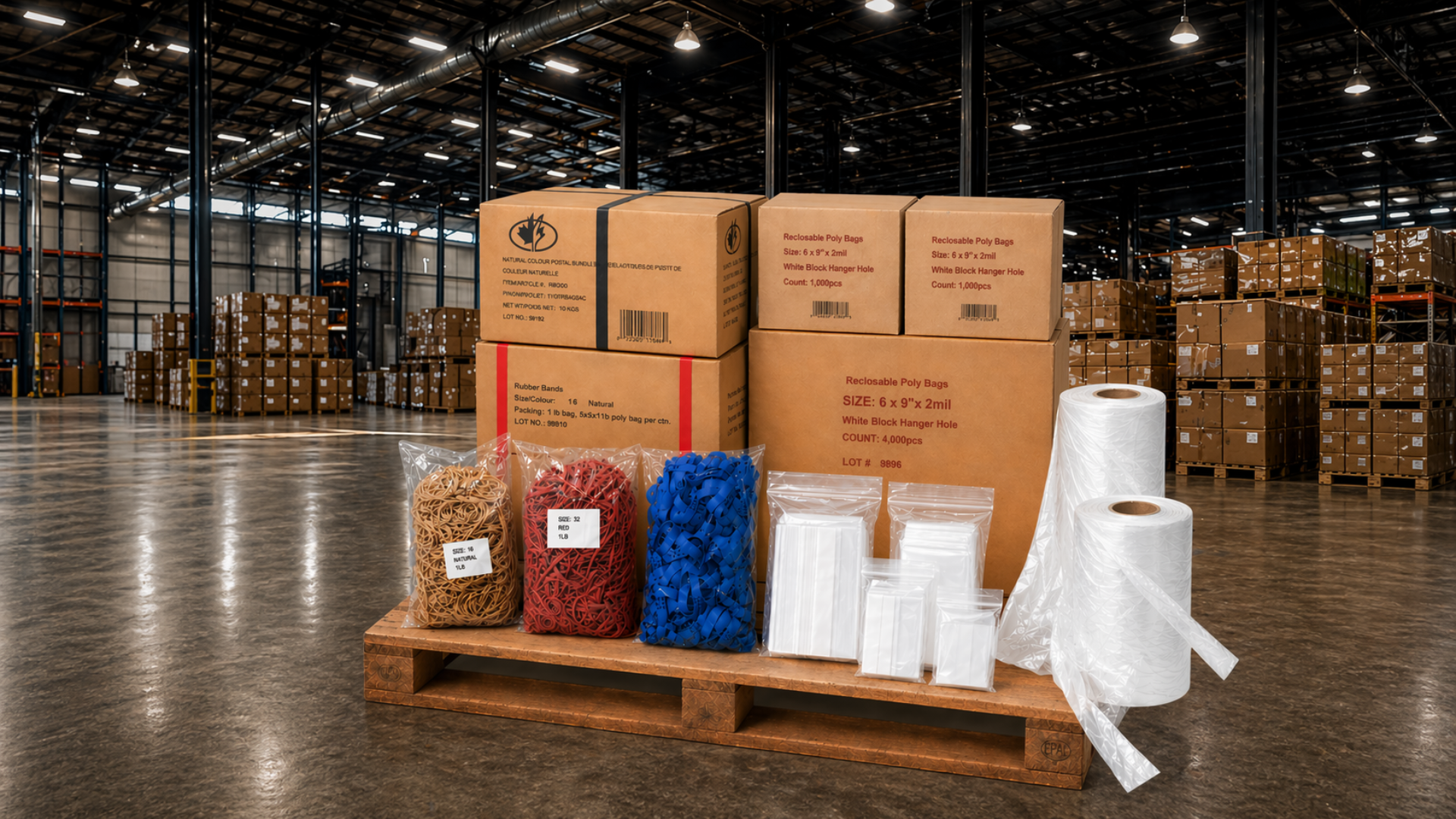 Sacs en plastique refermables KL Rubber avec fermeture fiable pour les applications alimentaires, commerciales, d’entreposage et industrielles