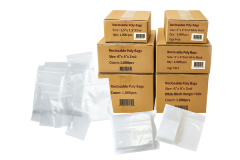 Top-selling reclosable poly bags for secure storage and shipping supply